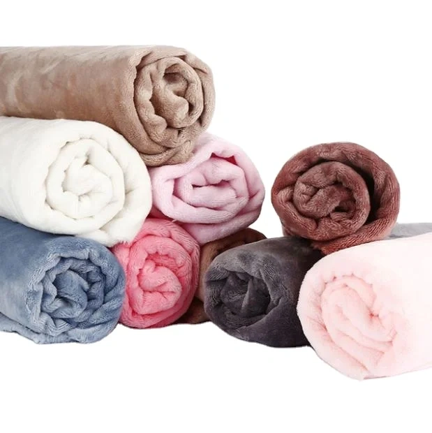 High quality Flannel Fabric customization wholesale factory direct sale for garment  blanket