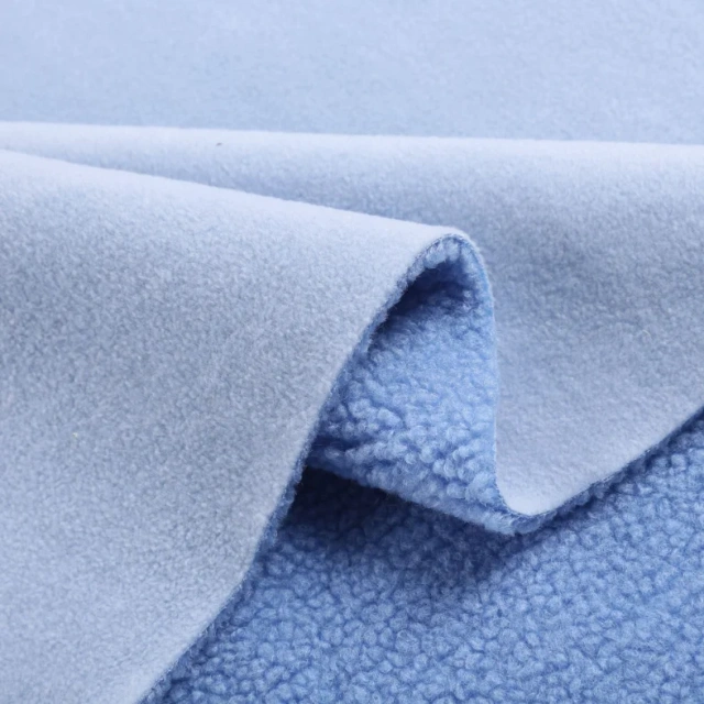 100% polyester sherpa fleece fabric teddy accept softshell polar fleece fabric for jacket
