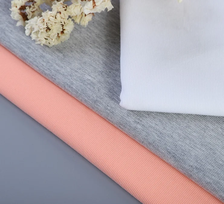 Best quality jersey fabric comfortable 70% cotton 30% polyester for t shirt and vest