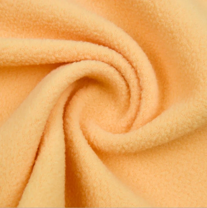 Soft and thick multi colors knit brushed polar fleece polar fleece sherpa fabric fabric