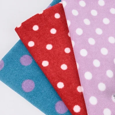 Popular factory direct sale wholesale  polar fleece fabric for clothing garment