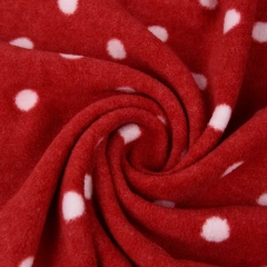 Popular factory direct sale wholesale  polar fleece fabric for clothing garment