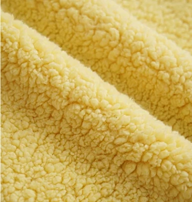 100% polyester sherpa fleece fabric polar fleece fabric 400gsm for garment shaoxing supplier sj#