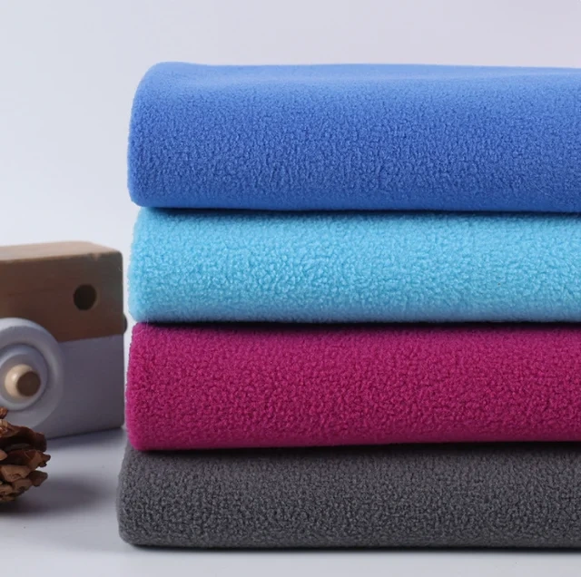 Customized Spun Wholesale 4 Way Stretch Fabric Composite Polar Fleece For Outdoors Apparel