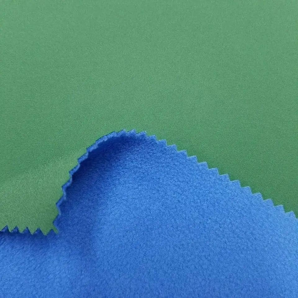 100% polyester polar fleece fabric  softshell fleece waterproof karachi  manufacturer in china