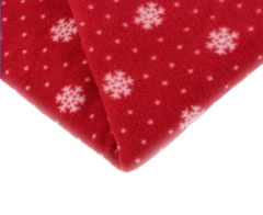 Popular printed polar fleece fabric for clothing garment factory direct sale
