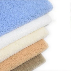 wind proof  very cheap velvet material  plain Shu Velveteen fabric for home textile