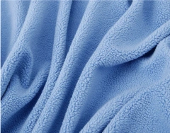 Spandex micro Cheap Polar Fleece Fabric factory in shaoxing sj#