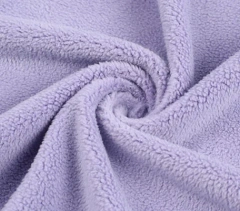 High quality sherpa fleece fabric brushed double sides 100% polyester polar fleece fabric manufacturer