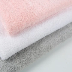 white sherpa fabric  factory  sherpa lining Fabric sherpa fabric brush manufacturers