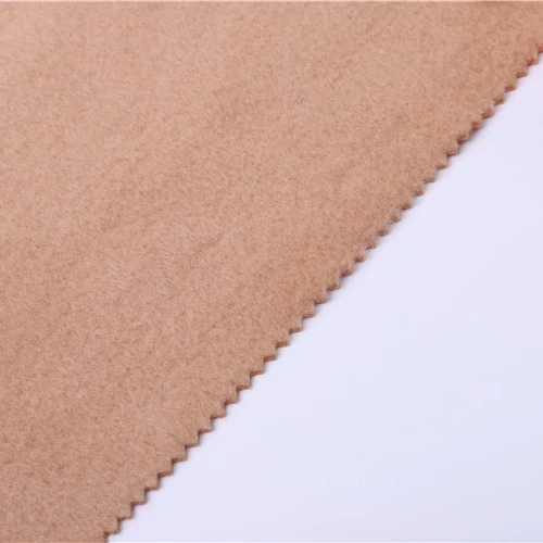 100% poly fleece brush fabric knitted single side brushed fleece fabric supplier