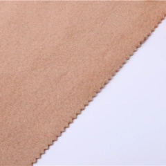 100% poly fleece brush fabric knitted single side brushed fleece fabric supplier