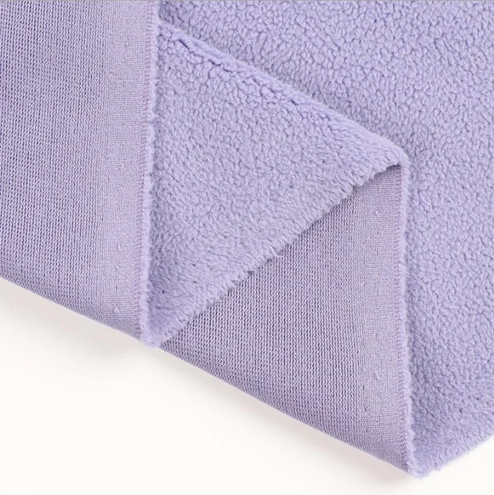 Cheap micro  polyester polar fleece bonded fabric Zhejiang manufacturer
