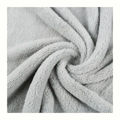 Cheap single side sherpa fleece fabric Shu Velveteen teddy sherpa fabric for blanket