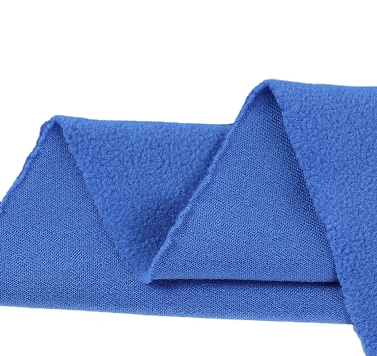 Popular wholesale  polar fleece fabric for clothing garment factory direct sale