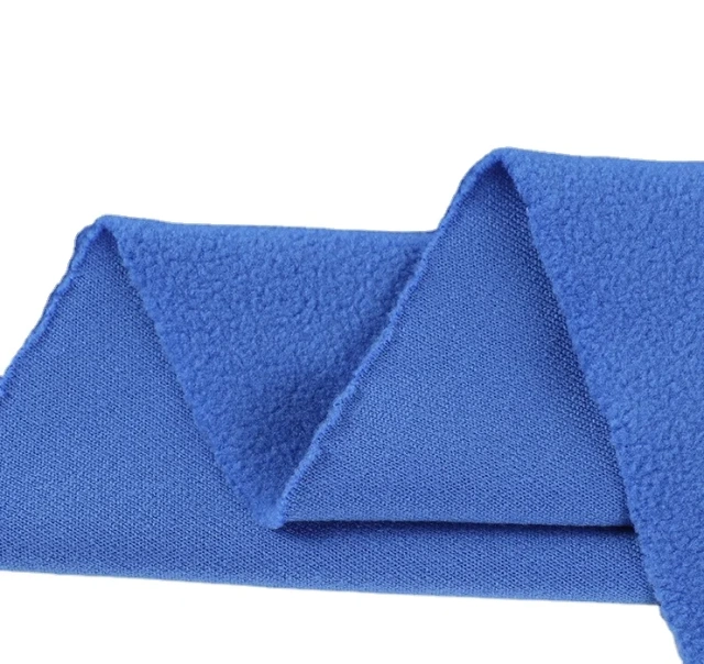 Popular wholesale  polar fleece fabric for clothing garment factory direct sale