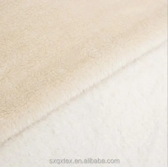 hot sale super soft  sherpa fleece fabric single side polar fleece fabric for woman garment sj#