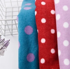 100% polyester knit polar fleece fabric from shaoxing keqiao fabric sj#