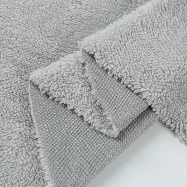 white sherpa fabric  factory  sherpa lining Fabric sherpa fabric brush manufacturers