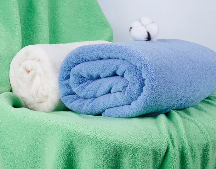 customized 100% polyester  Polar Fleece Fabric shaoxing for home textile blanket