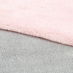Cheap single side sherpa fleece fabric Shu Velveteen teddy sherpa fabric for blanket