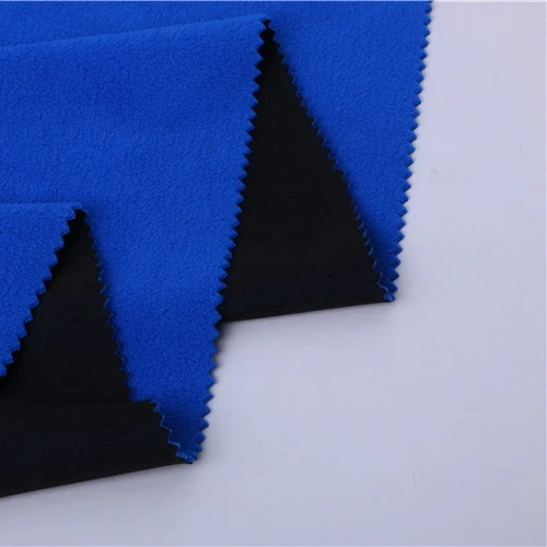 high quality solid polar fleece bonded sherpa fleece fabric zhejiang suppliers