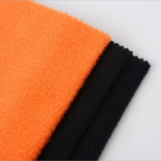 100% polyester micro polar fleece fabric for jpggers supplier in shaoxing sj#