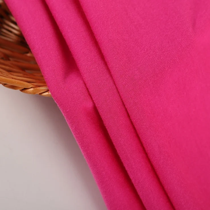 soft high quality rayon sport wear Single T shirt Jersey Fabric keqiao suppliers