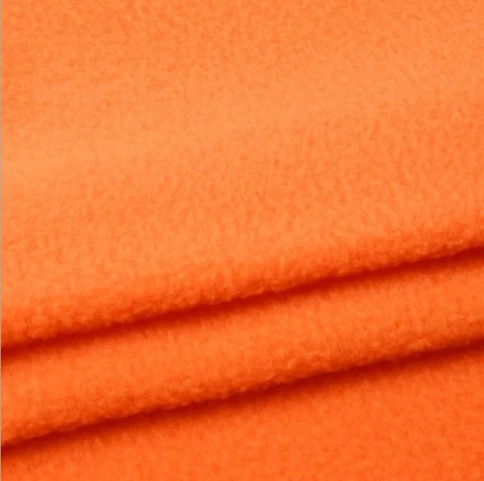 100% polyester micro polar fleece fabric for jpggers supplier in shaoxing sj#