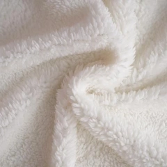 fine stock sherpa fleece fabric soft well pakistan polar fleece fabric  high quality for warm blankets sj#