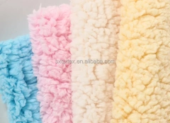 sherpa fabric warm effect   polyester sherpa fleece fabric from  China manufactures in Keqiao Shaoxing