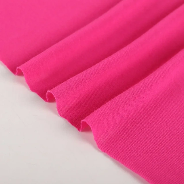 soft high quality rayon sport wear Single T shirt Jersey Fabric keqiao suppliers