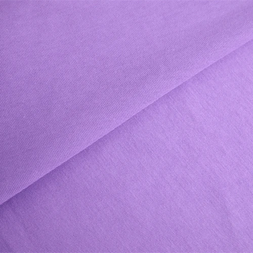 jersey fabric comfortable plain dyed 65% cotton 35% polyester fabric zhejiang factory