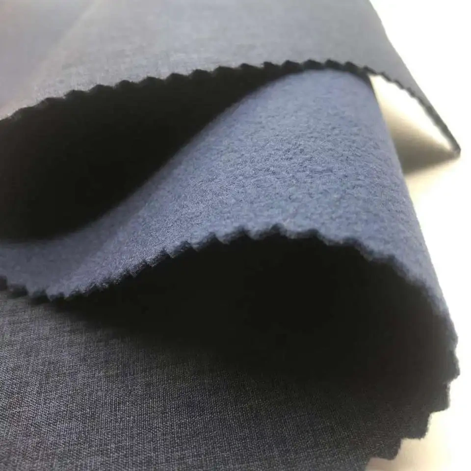 100% polyester polar fleece fabric softshell camouflage fabric supplier in china sj#