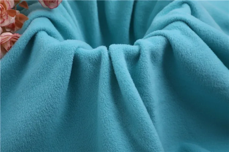 Factory direct sales Polar Fleece Fabric Knitted dyed can be customized polyester
