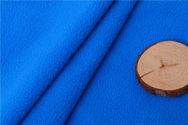 Anti pilling Single brushed roll winter jacket polar fleece fabric for bodysuit supplier in china sj#