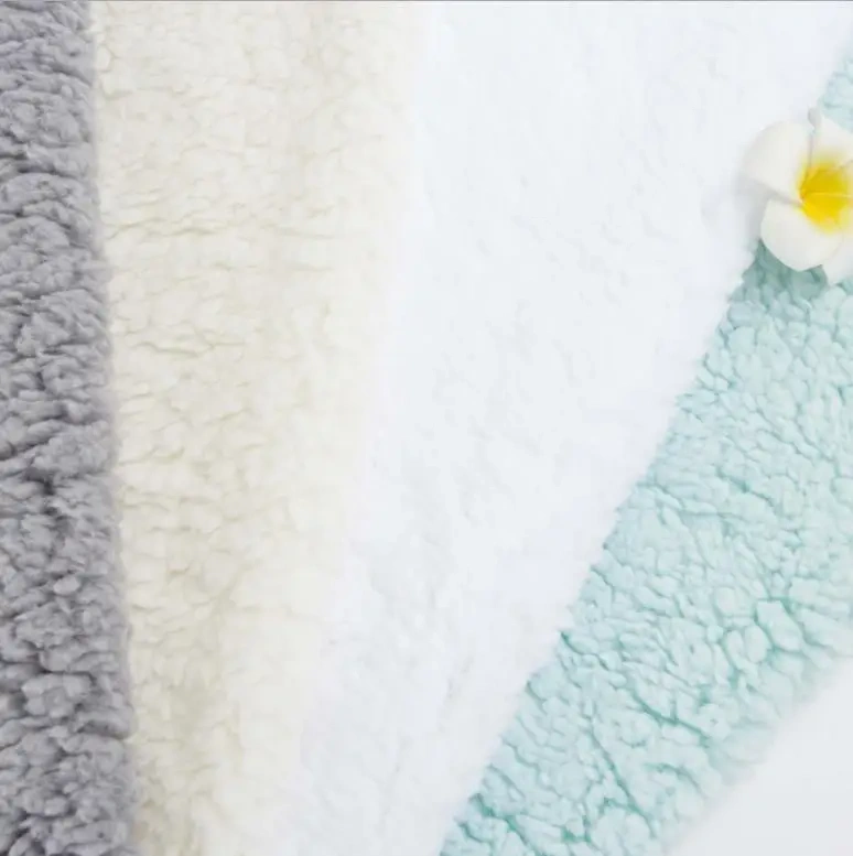 2021 Hot selling single side shu velveteen fleece fabric Keqiao manufacturer