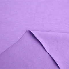 jersey fabric comfortable plain dyed 65% cotton 35% polyester fabric zhejiang factory