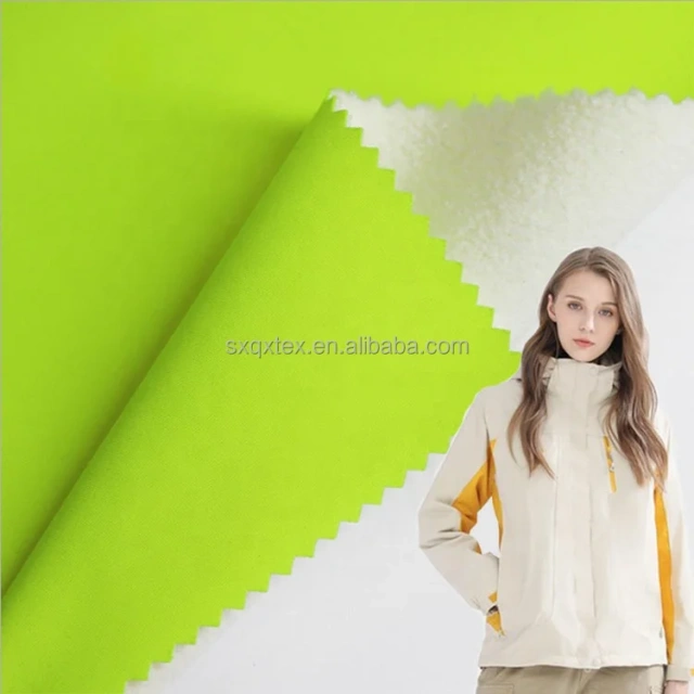 Factory Supply softshell fabric with tpu printed polar fleece fabric soft shell fabric for jacket
