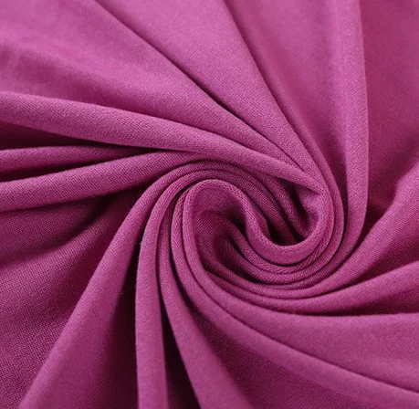 soft high quality friendly 95%Rayon spandex Jersey Fabric For hoodies jersey fabric factory