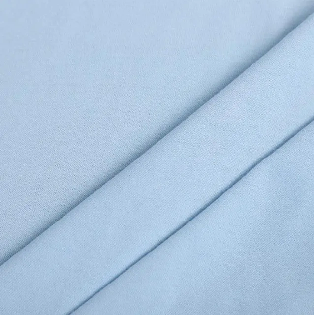 soft cheap spandex 100% cotton single jersey fabric for summer garment jersey fabric factory