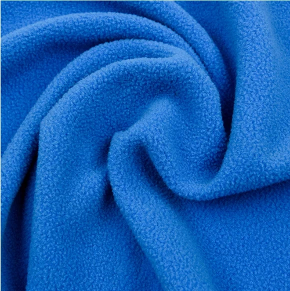 Good price 100% polyester brushed polar fleece fabric for blanket supplier sj#