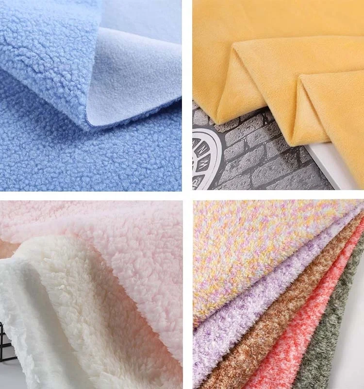 sherpa fabric warm effect   polyester sherpa fleece fabric from  China manufactures in Keqiao Shaoxing