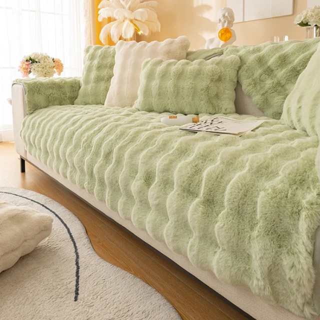 100% polyester faux bubbly rabbit fur plush fleece pillows cushions seat cushions pillow