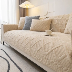 Modern Style Plant Pattern Sofa Seat Cushion Cover Washable And Comfortable Sofa Cushion Cover For Sectional Sofa