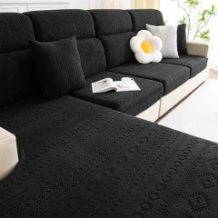 Three-dimensional jacquard elastic sofa cushion 360 degree full coverage sofa cover