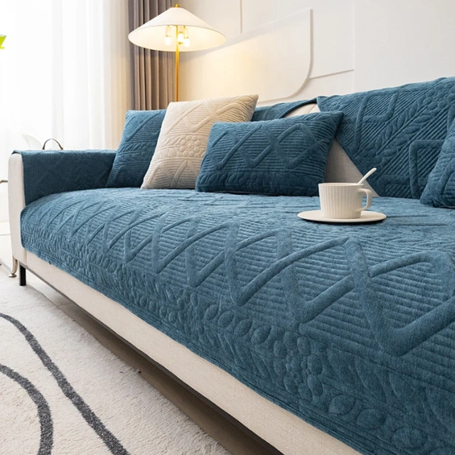 Modern Style Plant Pattern Sofa Seat Cushion Cover Washable And Comfortable Sofa Cushion Cover For Sectional Sofa