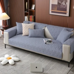 New Cotton Washed Sofa Mat for Foreign Trade Non slip Sofa Cushion Cover for Home Use Super Soft Sofa Cover