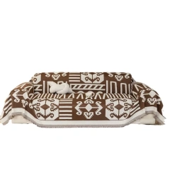 Top Seller Chenille Sofa Towel Super Soft Yarn Dyed Pattern Cozy Sectional Sofa Decoration New Product Supply
