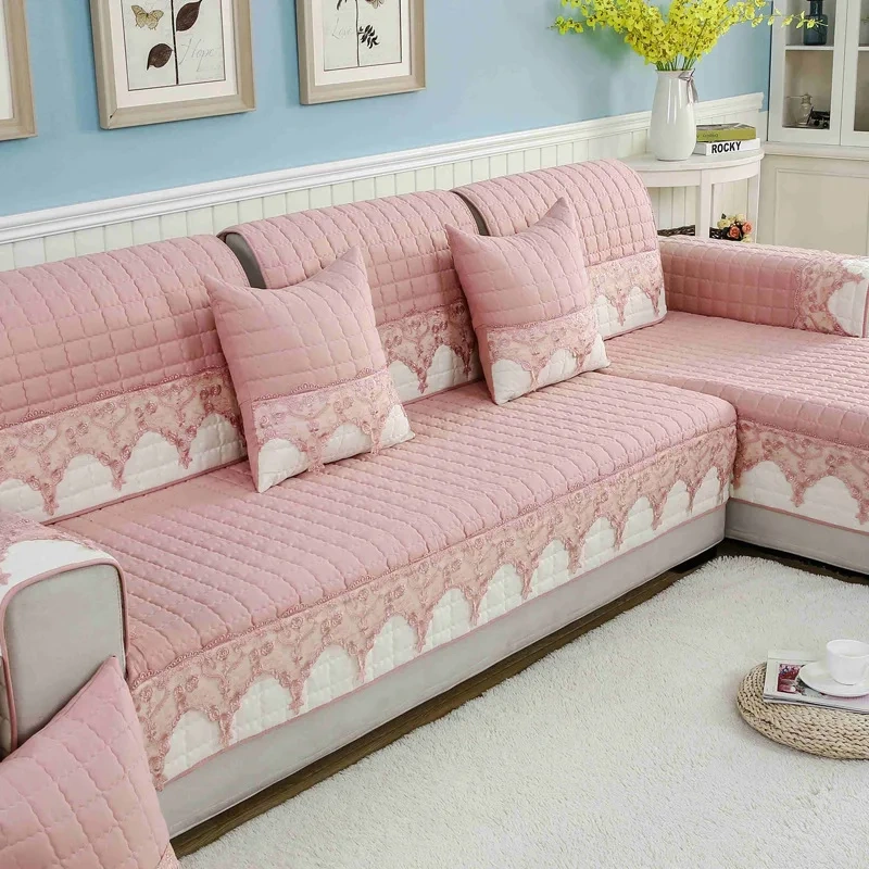 Four seasons universal fabric anti-skid simple modern all inclusive living room cushion full sofa slipcovers